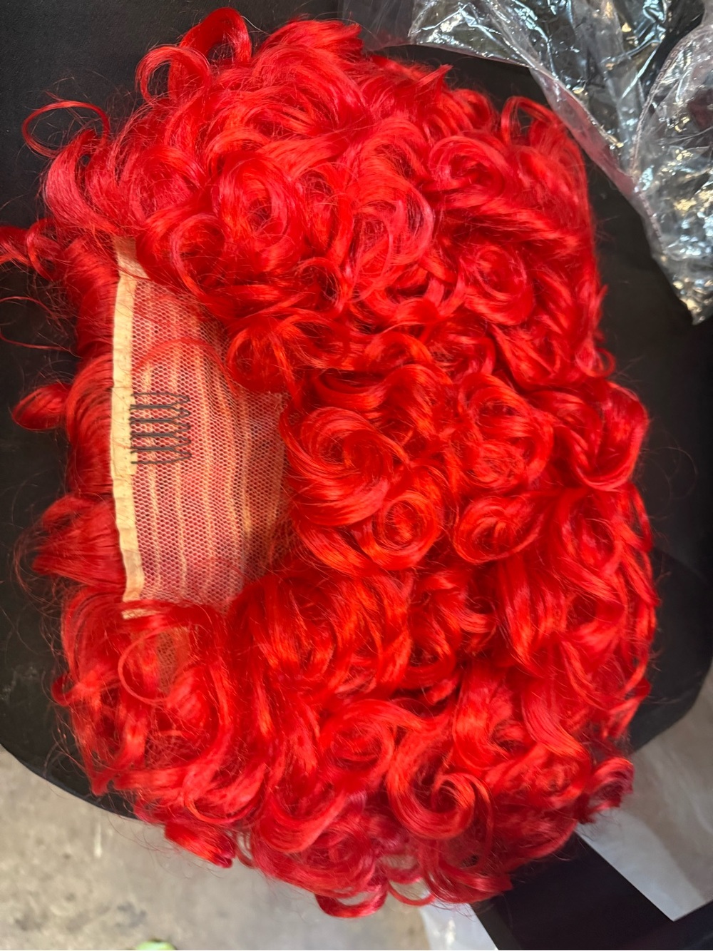 Women’s Red Curly Queen of Hearts Wig